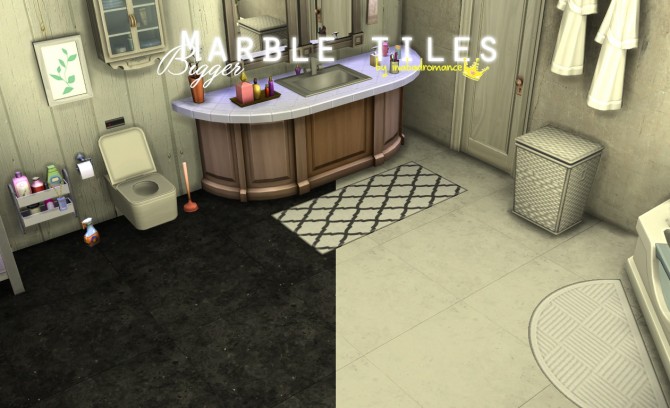 Sims 4 Marble tiles at In a bad Romance