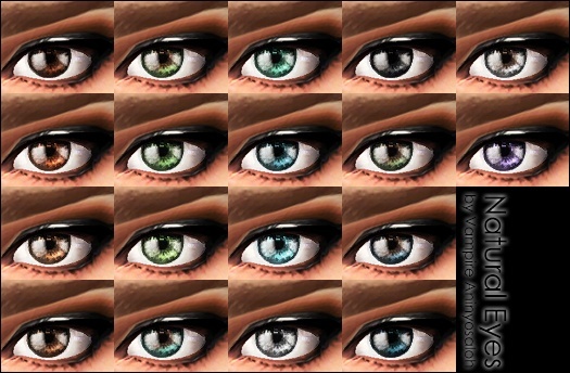 Sims 4 Natural Eyes by Vampire aninyosaloh at Mod The Sims