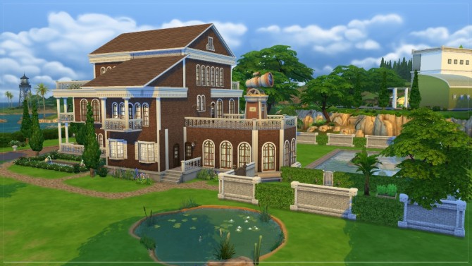 Sims 4 Goth family home by fatalist at ihelensims
