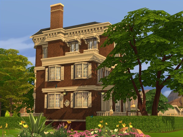 Sims 4 The Eagles Nest house by fredbrenny at TSR