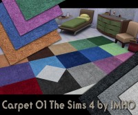 Carpet 01 at IMHO Sims 4