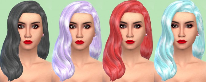 Sims 4 The Classic Wavy Texture + Colors at My Happy Ending