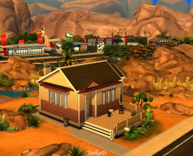 Sims 4 Family House No.3 / Starter at JarkaD Sims 4 Blog