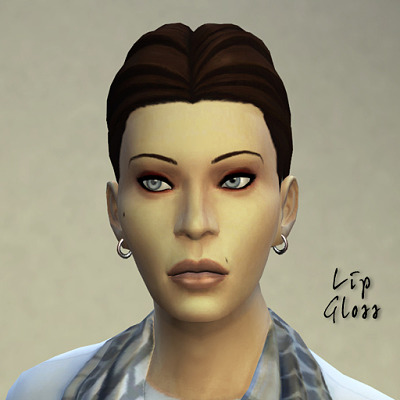Male Lip Gloss by HugeLunatic at Mod The Sims