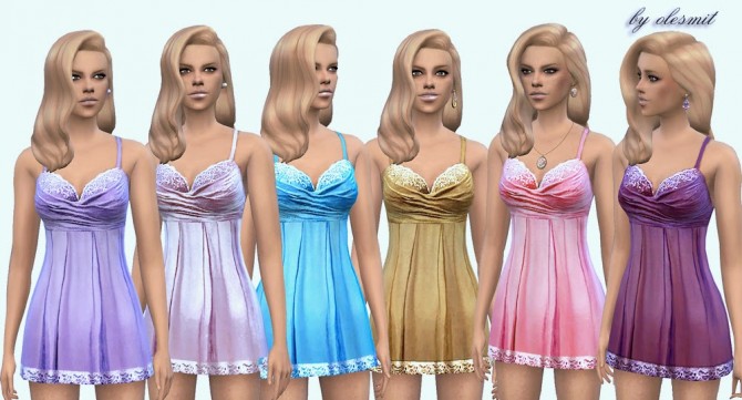 Sims 4 Drapery camis by Olesmit at OleSims