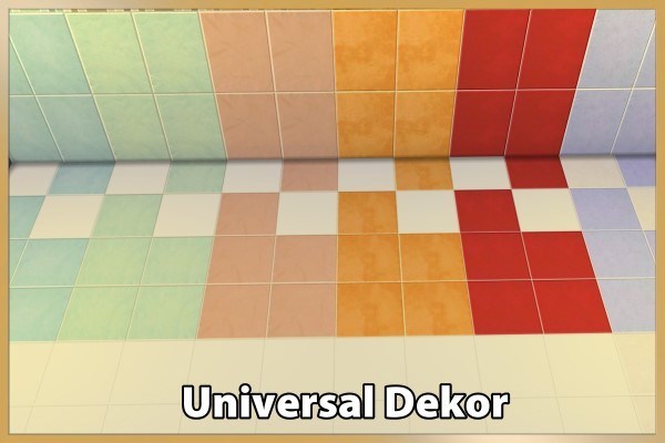 Sims 4 Universal Wall and Floor Tiles by Schnattchen at Blacky’s Sims Zoo
