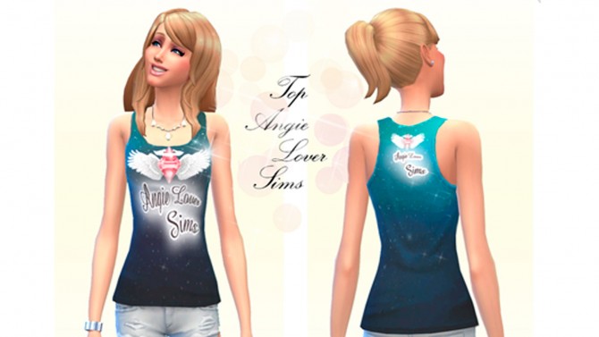Sims 4 Top at Angie Lover Sims