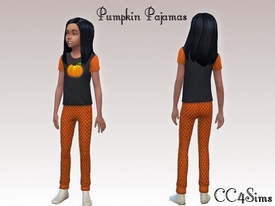 Pumpkin pajama at CC4Sims