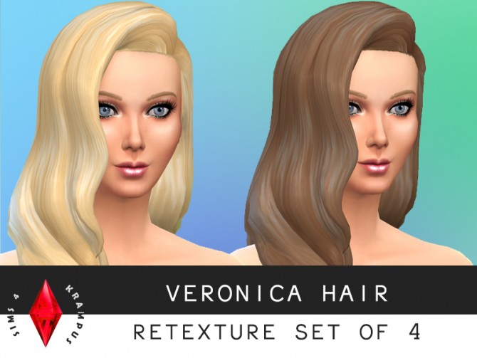 Sims 4 Veronica hair retexture at Sims 4 Krampus