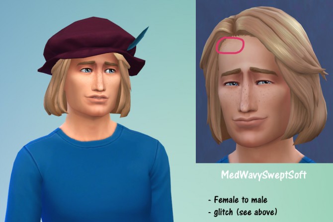 Sims 4 Gender Hair Conversion by oepu at Mod The Sims