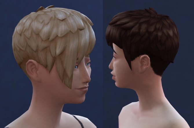 Sims 4 Ordinary Hair Recolor by oepu at Mod The Sims