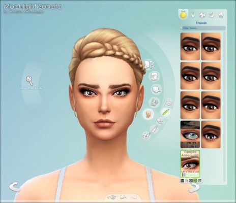 Moonlight Sonata 5 mascaras by Vampire aninyosaloh at Mod The Sims ...