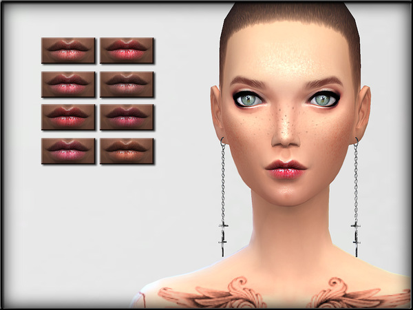 Sims 4 Lips Set 3 by ShojoAngel at TSR