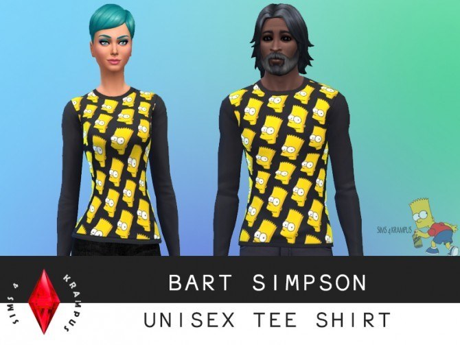 Sims 4 Tees, sweater, jacket and dress at Sims 4 Krampus