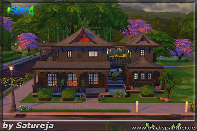Tera Yoruosoku asian house by Satureja at Blacky’s Sims Zoo
