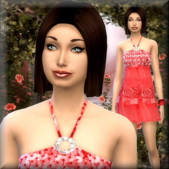 Sims 4 Caroline by Cedric13 at L’univers de Nicole