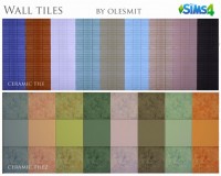 Wall tiles by Olesmit at OleSims