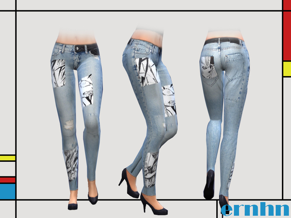 Sims 4 Casual Trend Set by ernhn at TSR