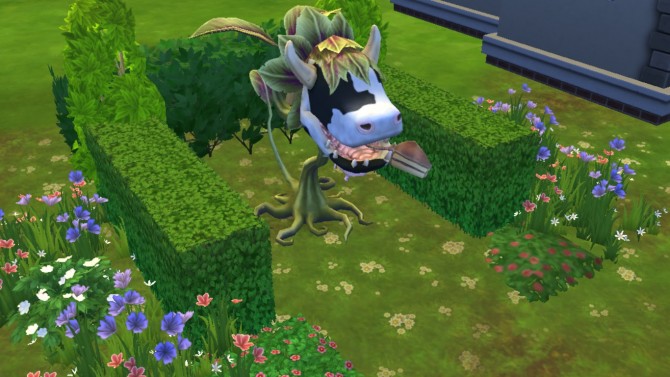 Sims 4 Dangerous Cowplants by alexnidhogg at Mod The Sims