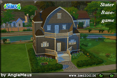 Stater house large roof by AngieMaus at Blacky’s Sims Zoo