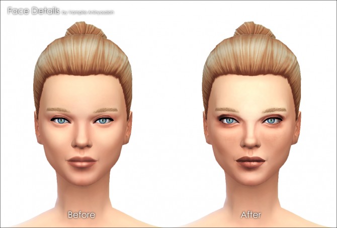 Sims 4 Face Details by Vampire aninyosaloh at Mod The Sims
