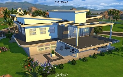 Villa ISADORA at JarkaD Sims 4 Blog