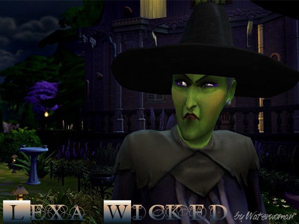 Sims 4 Halloween Special “Wicked” at Akisima