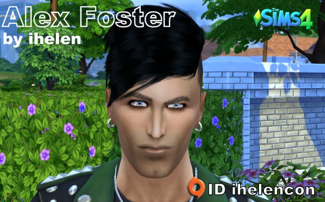 Sims 4 Alex Foster by ihelen at ihelensims
