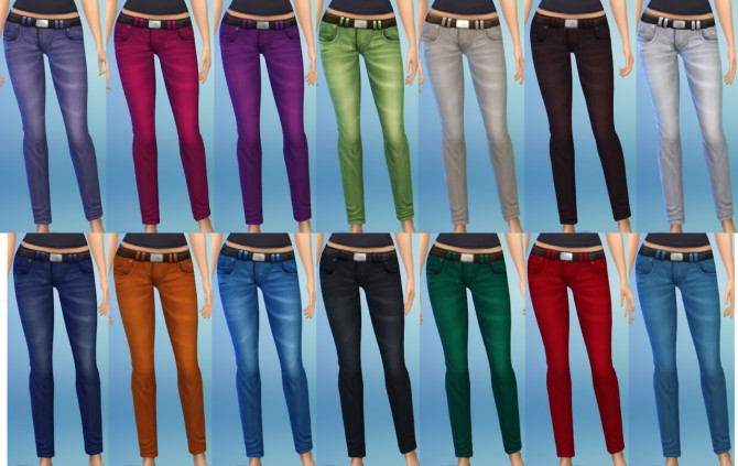 Sims 4 Jeans by ERae013 at Adventures in Geekiness