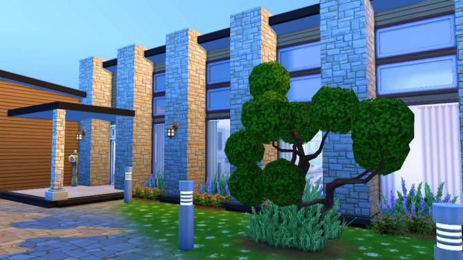 Sims 4 Modernisation Lane 20 house by bradybrad7 at Mod The Sims