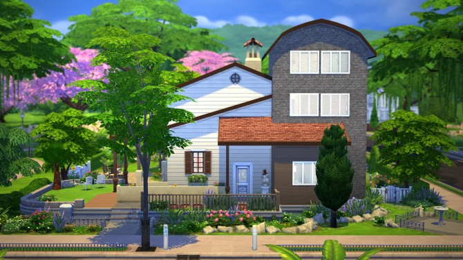 Sims 4 Anmi house at Fezet’s Corporation