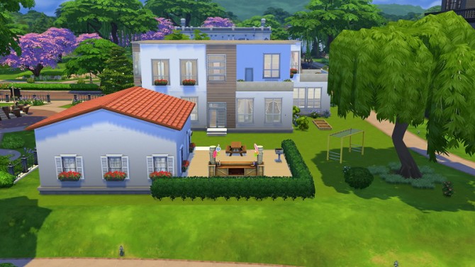 Sims 4 Modern House 2 at 19 Sims 4 Blog