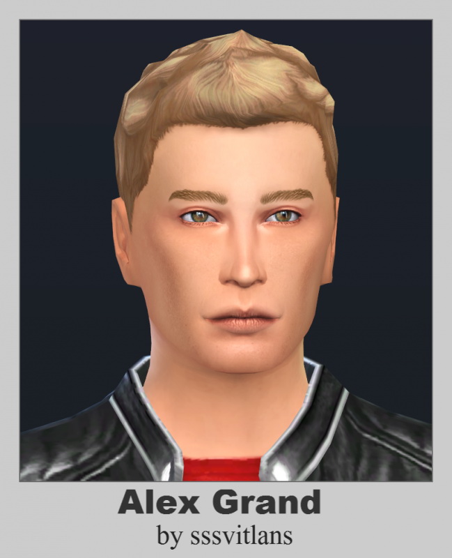 Sims 4 Alex Grand by Svitlans at Ladesire