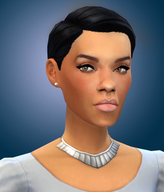 Sims 4 Rihanna by Cleos at Mod The Sims