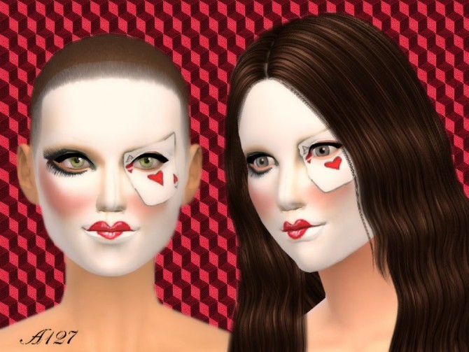Sims 4 New Face Painting at Altea127 SimsVogue