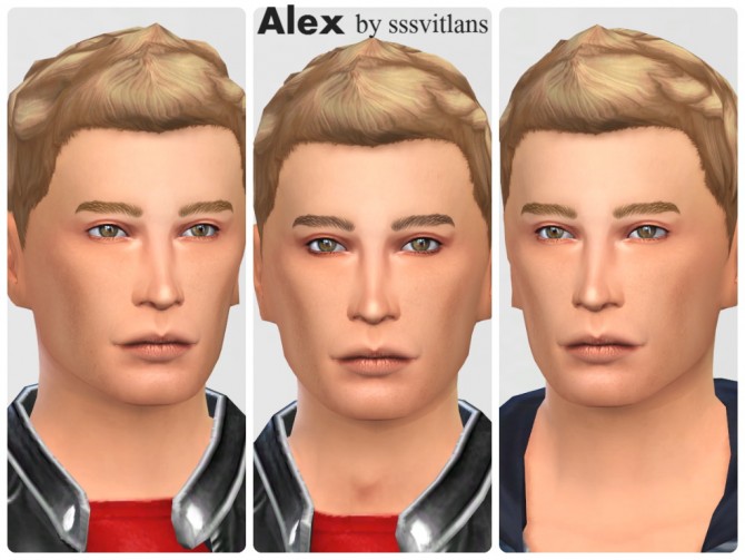 Sims 4 Alex Grand by Svitlans at Ladesire