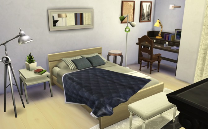 Sims 4 Spanish bedroom at In a bad Romance