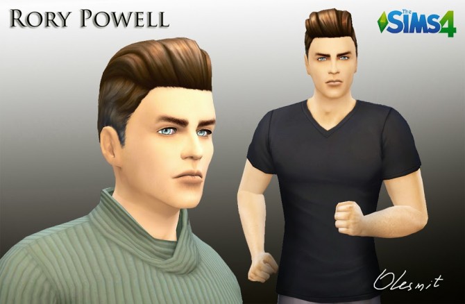 Sims 4 Rory Powell by Olesmit at OleSims