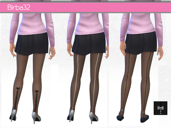 Sims 4 Elegance Stocking set 3 by Birba32 at TSR