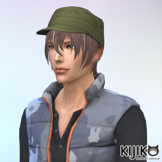 Sims 4 V Shaped Bangs AM hair at Kijiko