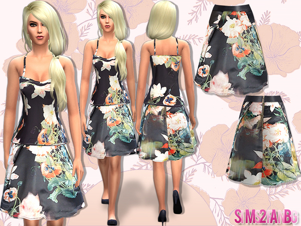 Sims 4 Floral set 14 by Sims2fanbg at TSR