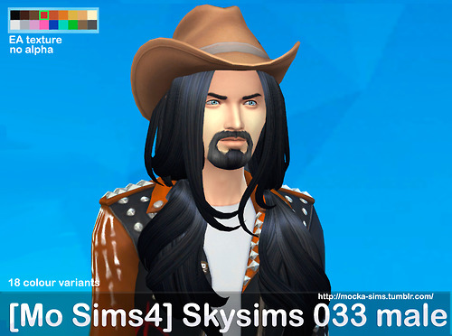 Sims 4 Mo Sims4 Skysims 033 hair conversion at Mocka Simblr