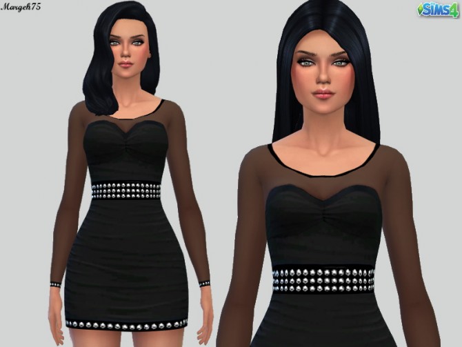Sims 4 Another Night Out Dress by Margie at Sims Addictions