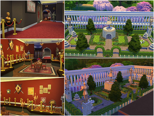 Sims 4 Art Museum by Sim4fun at Sims Fans