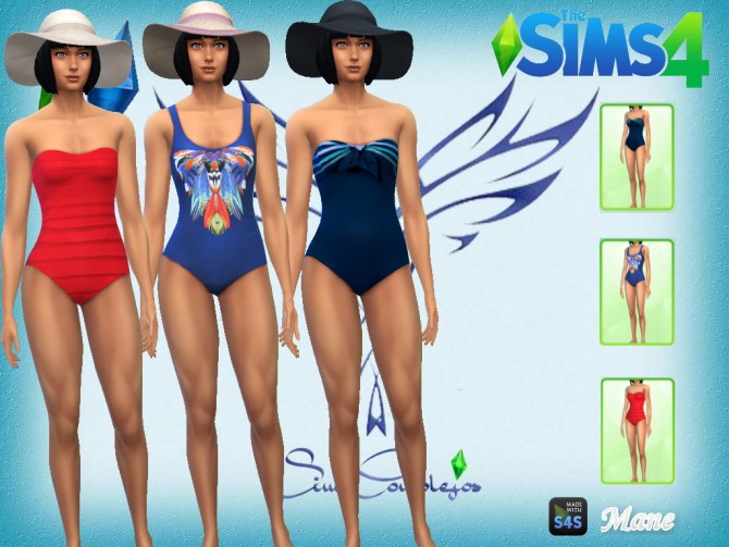 Sims 4 Swimsuits at El Taller de Mane