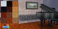 Resona Walnut Wood Floors by KiaraRawks at Onyx Sims