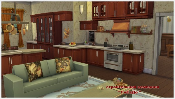 Sims 4 Family comfort house at Sims by Mulena