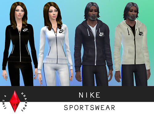 Sims 4 Sportswear 3 items at Sims 4 Krampus