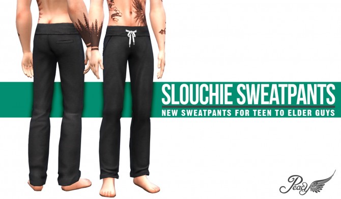 Sims 4 Slouchie Sweatpants at Simsational Designs