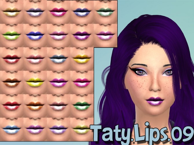 Sims 4 Lips 09 at Taty – Eámanë Palantír